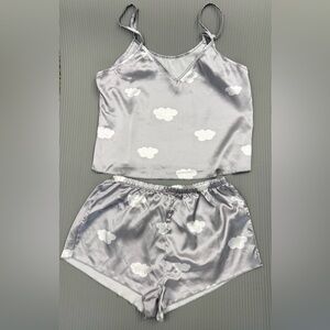 SHEIN Silver Cloud Pajama Set
